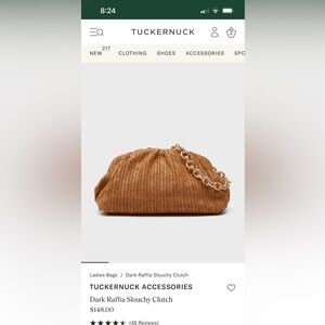 Tuckernuck slouchy clutch